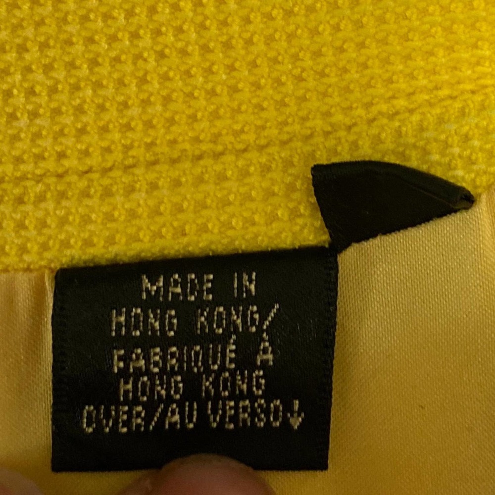 Dana Buchman Yellow Piqueé Jacket Blazer S EUC - Picture 12 of 15